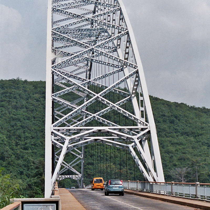 View to Adomi Bridge